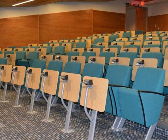 Make your guests comfortable in the lecture theatres
