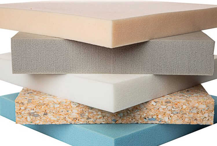 What parts of furniture need foam filling?